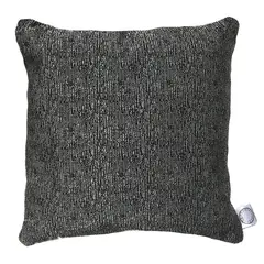 ELIZABETH PEPER - FUNDA COJIN DECORATIVO DISEÑO GRIS Y NEGRO 50x50.