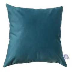 ELIZABETH PEPER - COJIN DECORATIVO DISEÑO TURQUESA SUAVE 50x50 RELLENO