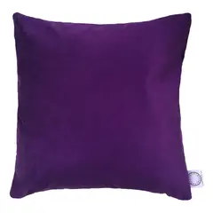 ELIZABETH PEPER - COJIN DECORATIVO DISEÑO MORADO 50x50 RELLENO.