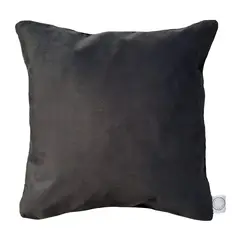 ELIZABETH PEPER - COJIN DECORATIVO DISEÑO SUAVE NEGRO 60X60 RELLENO.