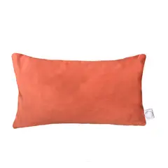 ELIZABETH PEPER - FUNDA COJIN DECORATIVO DISEÑO NARANJO SALMON 50X30.