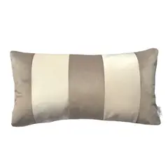 ELIZABETH PEPER - FUNDA COJIN DECORATIVO DISEÑO BEIGE Y BLANCO 50X30