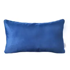 ELIZABETH PEPER - COJIN DECORATIVO DISEÑO SUAVE AZUL 50X30 RELLENO.