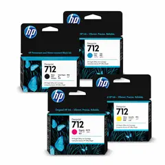 HP - 4 Tintas 712 T210 T230 T250 T630 T650 C/iva
