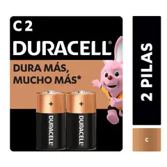 DURACELL - Pila Alcalina Blíster C X2 / Superstore
