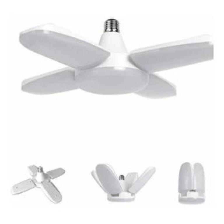 Ampolleta led 75w angulo ajustable 4 aspas 4+1 ampolletas