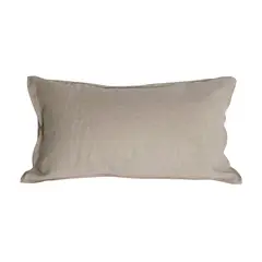 NATURALINO - Funda de Almohada Lino - King 50x90 cms - Beige -