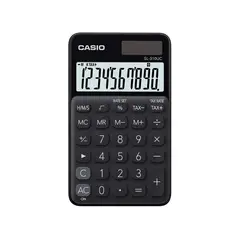 CASIO - CALCULADORA BOLSILLO SL-310UC-BK NEGRA