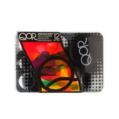 QOR WATERCOLOR - Acuarela en Tubos Qor Set 12 Colores Básicos