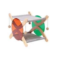 PIDAN - Cama Verano Para Gatos Hamaca Doble Piso Cómoda