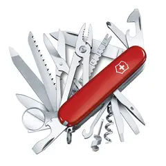 VICTORINOX - Navaja Swiss Champ color Rojo