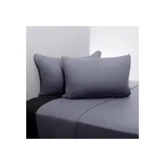 BJ HOGAR - SABANA POLAR COLOR GRIS KING