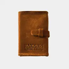 RAIQUEN - Juego de Cartas Cuero Reno