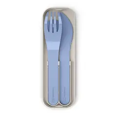 MONBENTO - Set de Cubiertos MB Pocket Color Blue