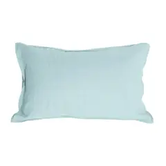 NATURALINO - Funda de Almohada Lino 50x70 cms Celeste -