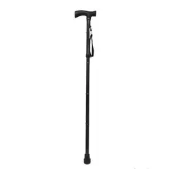 MAXCARE - Baston Plegable Negro Nuevo Mango