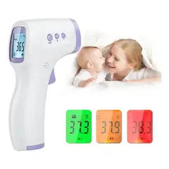 IRM - Termometro Digital Infrarrojo Sin Contacto Bebe Adulto Laser Digital Medico Preciso FIGOIMPORT