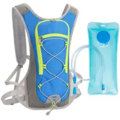 GENERICO - Mochila outdoor ciclismo running + bolsa hidratacion 2 lts.