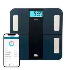 TOPMEDIC - Balanza Pesa Digital Inteligente con Bioimpedancia iOS y Android