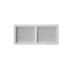 DVP - Celosía Ventilación Pvc C/pestaña 30x13,5 Cm Blanco 10u