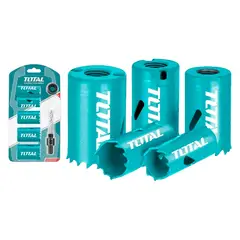 TOTAL TOOLS - Kit Set Juego Sierra Copa Bi-metal 7 Piezas