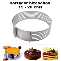 UNIVERSAL - CORTADOR DE BISCOCHOS 15 A 20 CMS