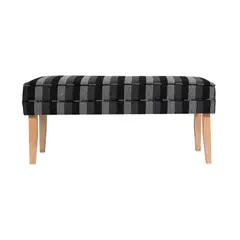 GENERICO - Banqueta Style Rayas Omega 100x40x40 cm de Máxima Design