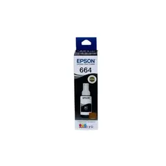 EPSON - Botella Tinta T664 Original Negro