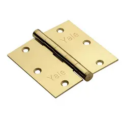 YALE - Bisagra Premium 3,5 x 3,5 Bronce Satín