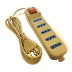 ROYALTECH - Alargador de 3 Metros / 5 Tomas