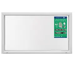 DVP - Ventana PVC Termopanel Fija Blanca 120x70cm
