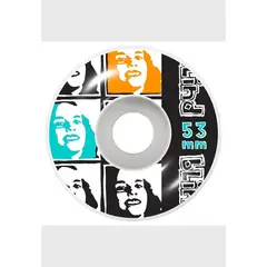 MAUI AND SONS - Ruedas de Skate Unisex Psychedelic Multi Girl Multicolor Blind