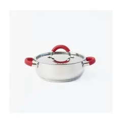 BOLTON - Olla arrocera de acero inoxidable 2 litros.
