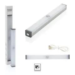 CASAS DEL BOSQUE - LAMPARA USB BLANCA RECTANGULAR