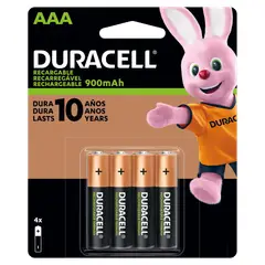 DURACELL - Pack 12 Pilas Recargables Tamaño Aaa/Superstore