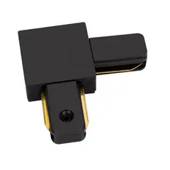 HB LEDS - Conector Para Carril Monofásico De Iluminación LED L - Negro