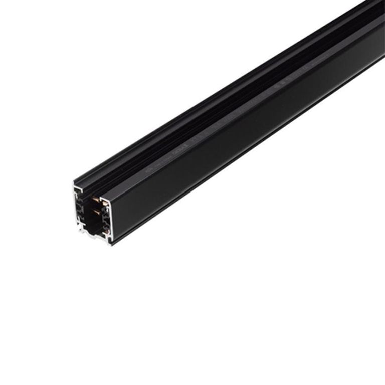 1 Metro De Riel Energizado Trifásico Negro