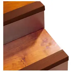 DVP - Nariz De Grada Escalera 37x37mm 3mts Café