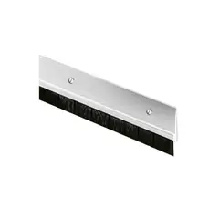 DVP - Sello Puerta De Felpa Con Pernos Blanco