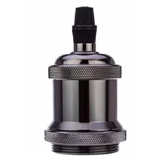 WANT - Soquete E-27 Retro Plateado Vintage