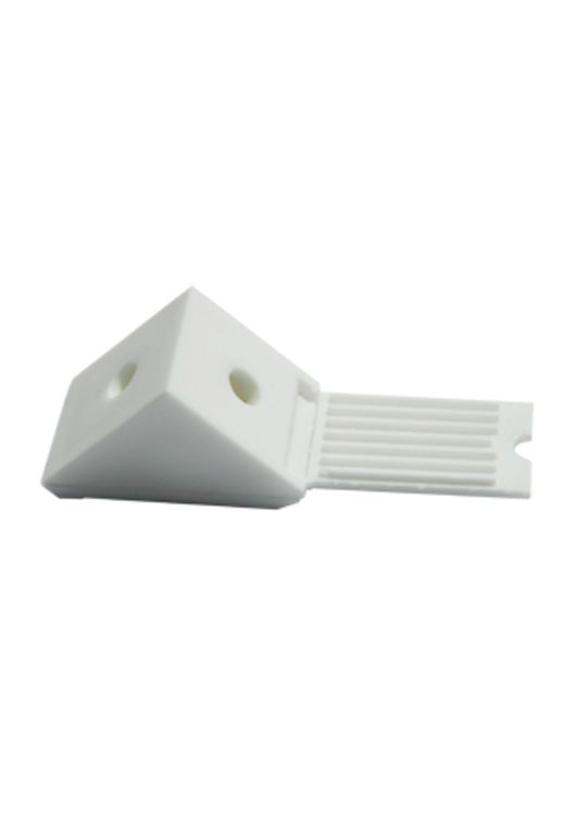 Escuadra Triangular Blanco Bolsa 100 Un