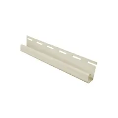DVP - Perfil J Siding Pvc 1/2'' Rigido Beige 3,8mts