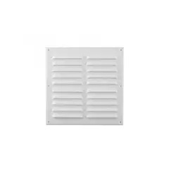 DVP - Celosía Ventilación Pvc Plana 20x20cm Blanco 50un