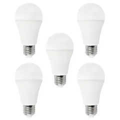 WANT - Pack 5 ampolletas LED 12 watts E-27 Fría