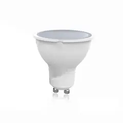 WANT - Ampolleta LED GU-10 7W Ángulo 100° Luz Cálida
