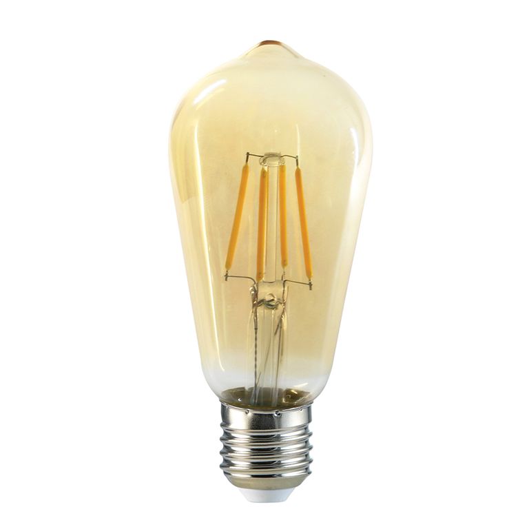 Ampolleta LED E-27 Filamento 6W ST58 SEC
