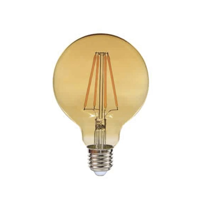 Ampolleta LED E-27 Filamento 4W G80