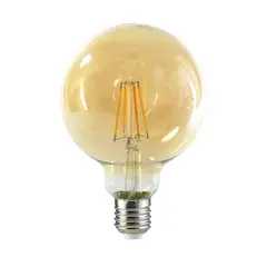 MEGABRIGHT - Ampolleta Globo LED E-27 Filamento 6W G95 SEC