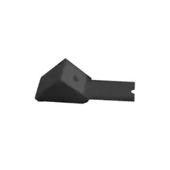 DVP - Escuadra Triangular Negro Bolsa 100 Un