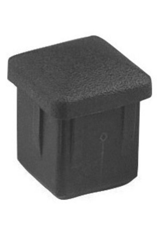 Regaton Interior Cuadrado 25x25mm Negro Bolsa 100 Un